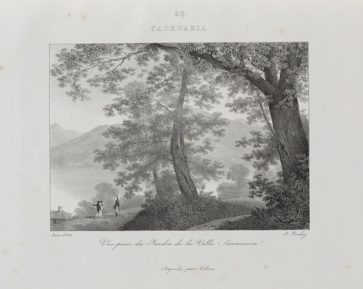 Rejse til Italien i 1822 af Jean Baptiste Isabey