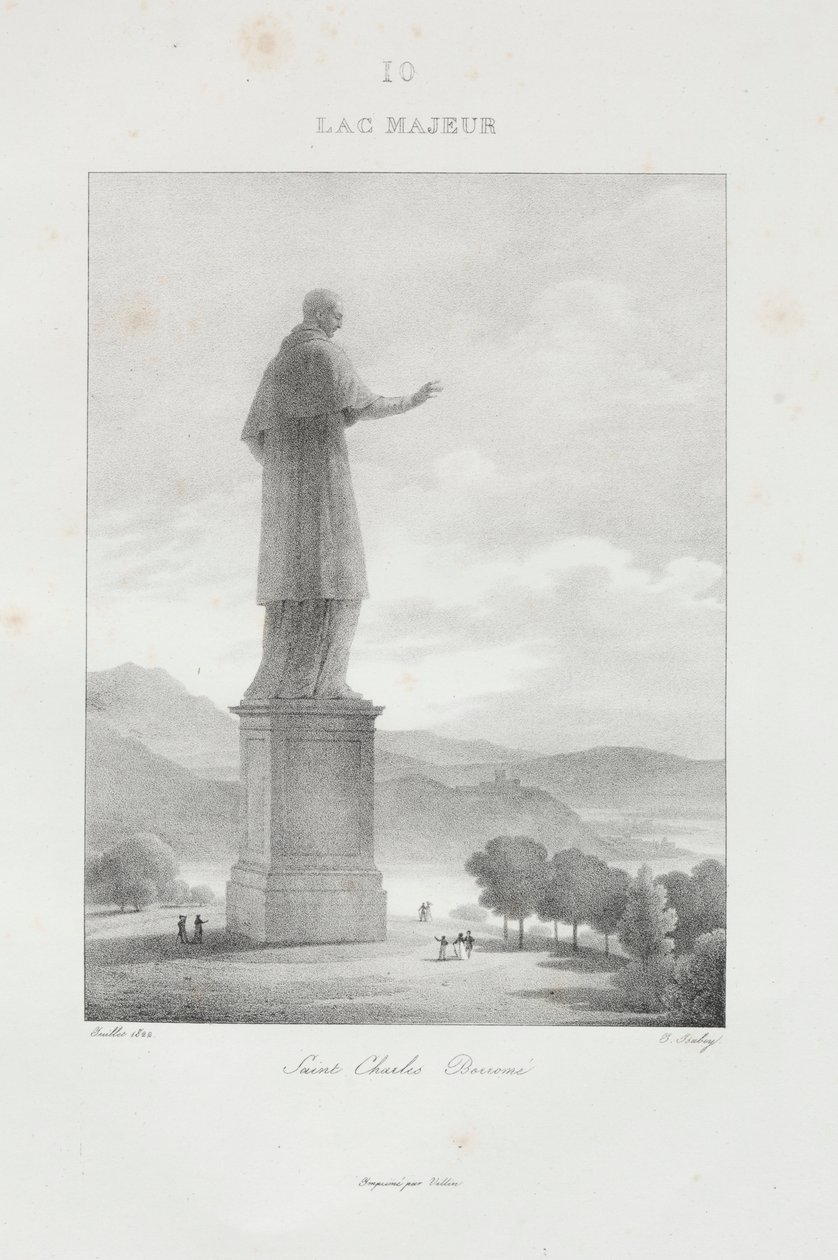 Rejse til Italien i 1822 af Jean Baptiste Isabey