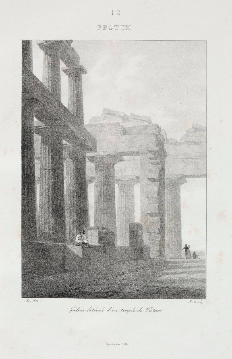 Rejse til Italien i 1822 af Jean-Baptiste Isabey