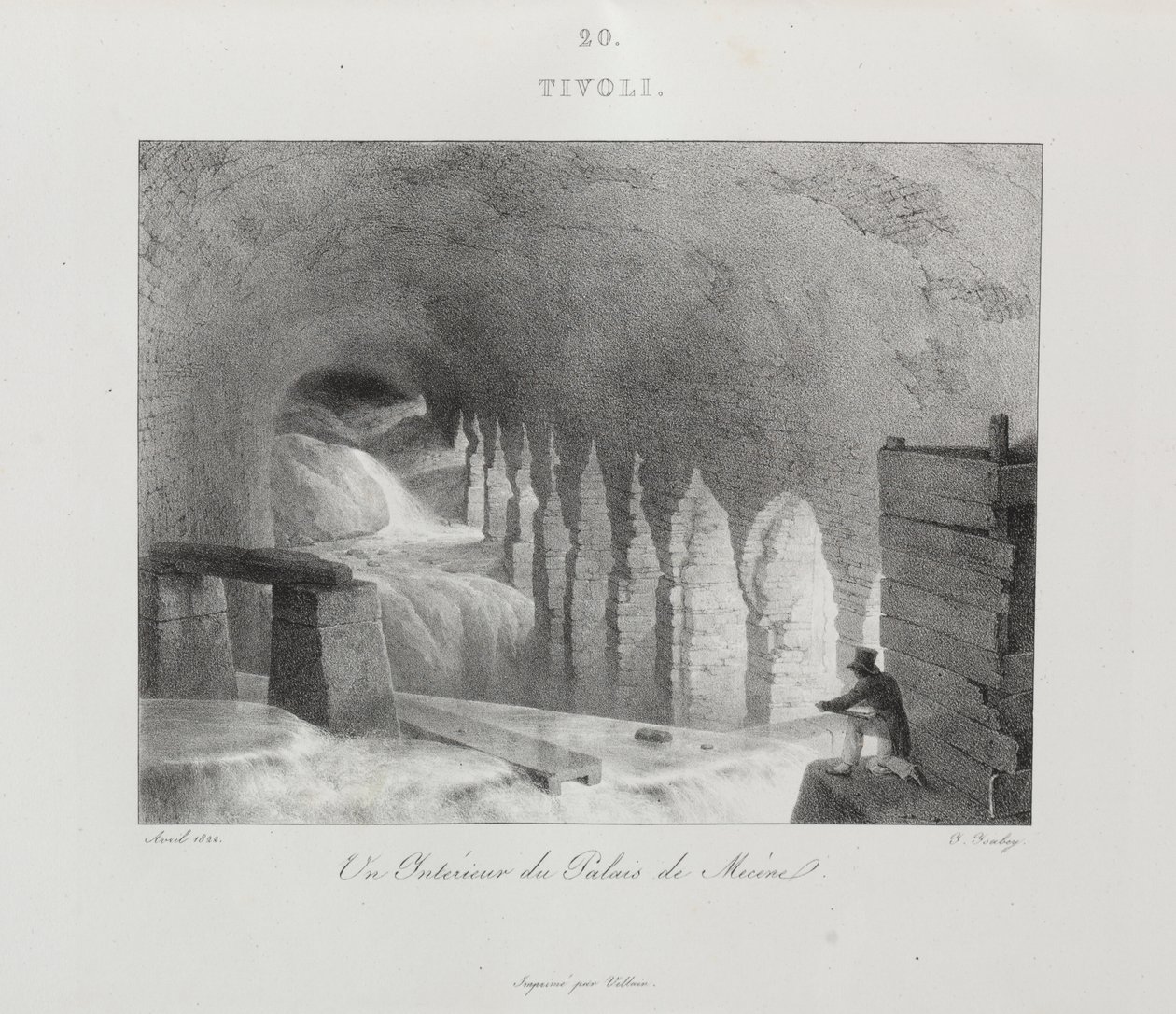 Rejse til Italien i 1822 af Jean-Baptiste Isabey