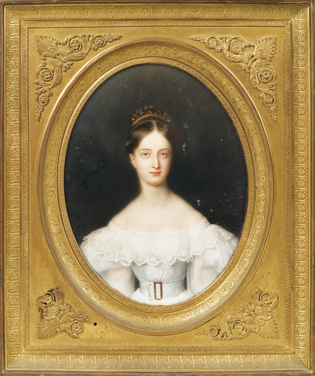 Prinsesse Clémentine af Orléans 1817-1907, prinsesse af Sachsen-Coburg og Gotha, 1830 af Jean Baptiste Joseph Duchesne