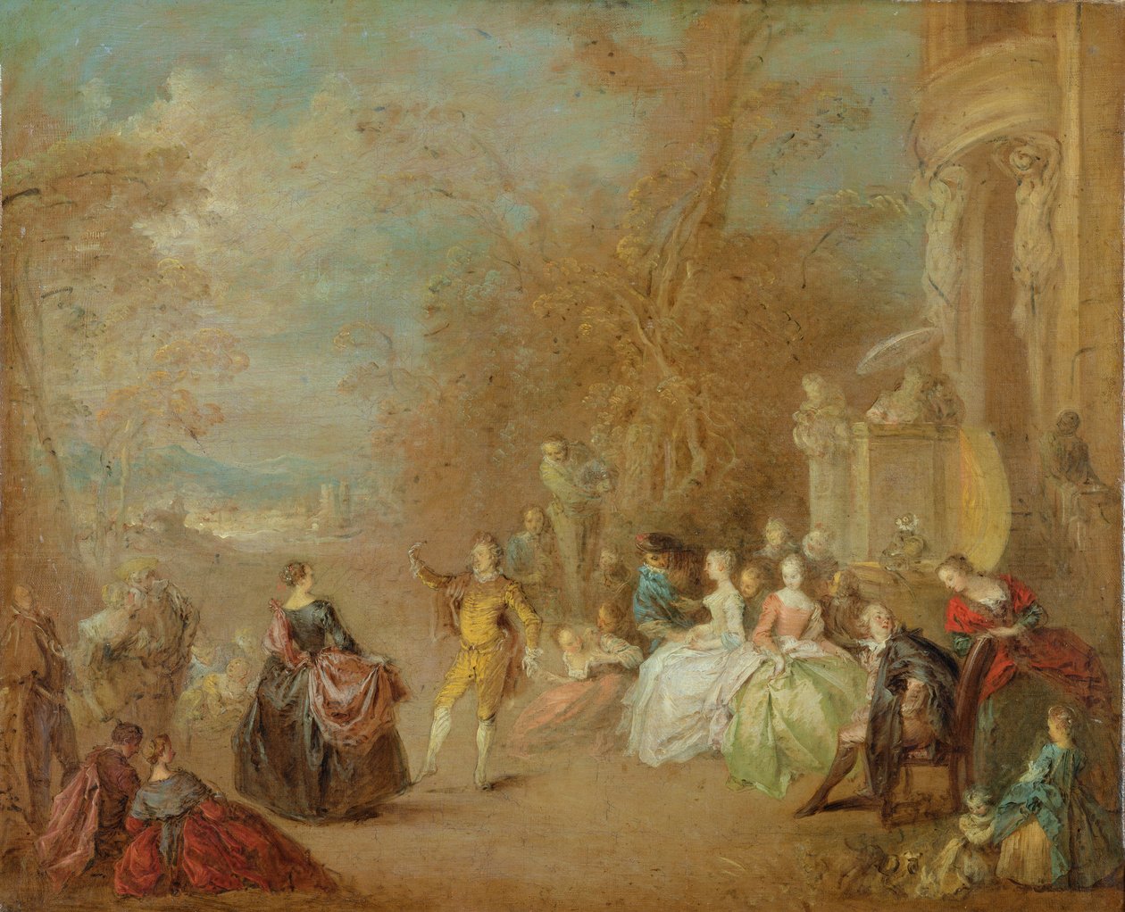 Landedansen af Jean Baptiste Joseph Pater
