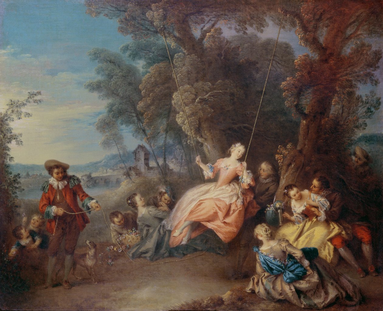 Gyngen af Jean Baptiste Joseph Pater