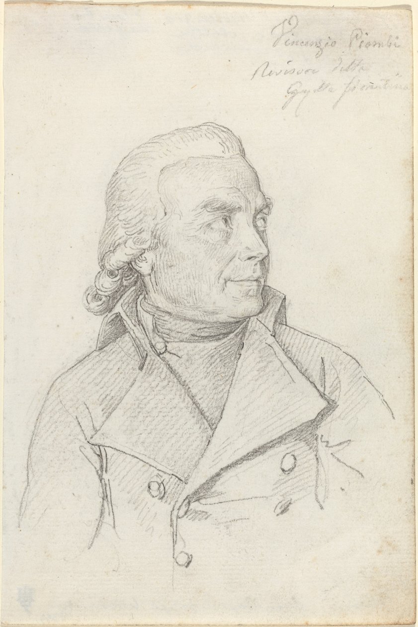 Vincenzio Piombi af Jean Baptiste Joseph Wicar
