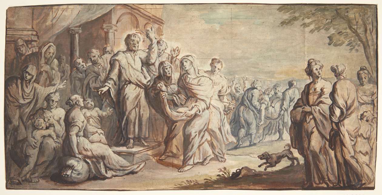 En religiøs fremstilling af Jean Baptiste Jouvenet