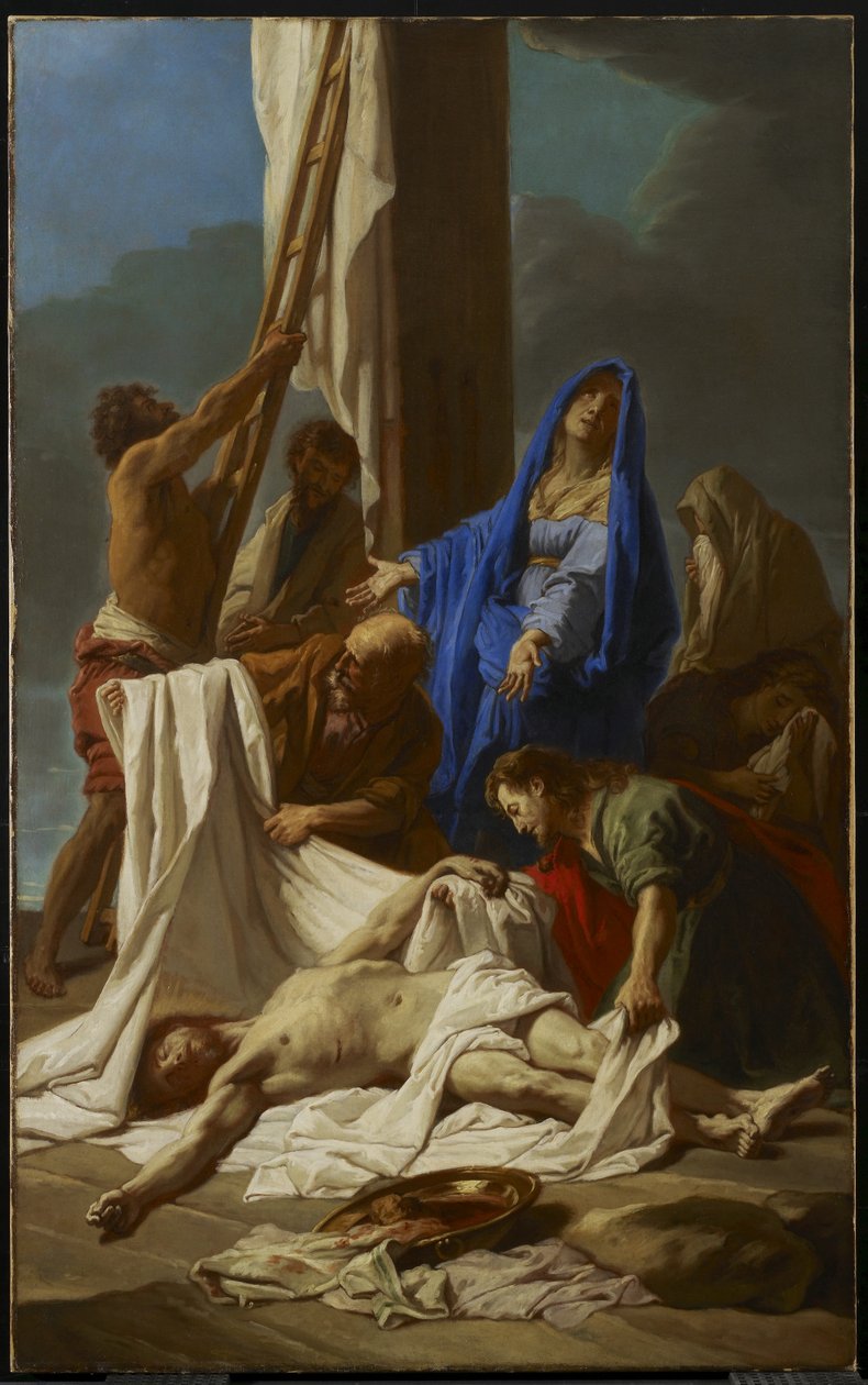 Klagesangen, c.1704 af Jean Baptiste Jouvenet