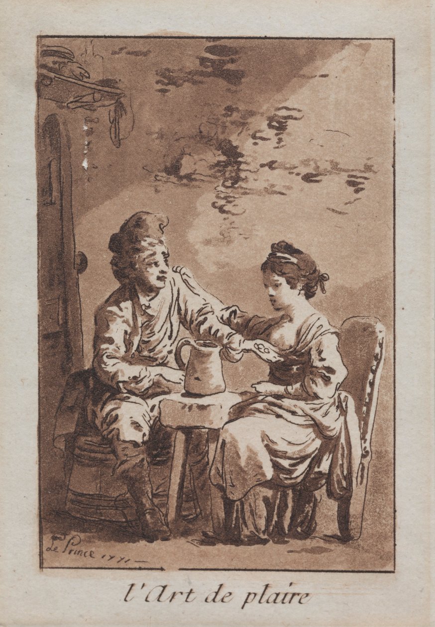 Kunsten at behage, 1771. af Jean-Baptiste Le Prince