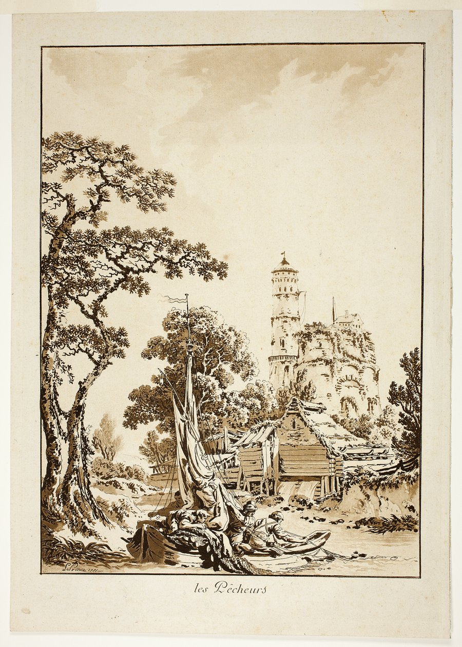 Fiskerne af Jean Baptiste Le Prince