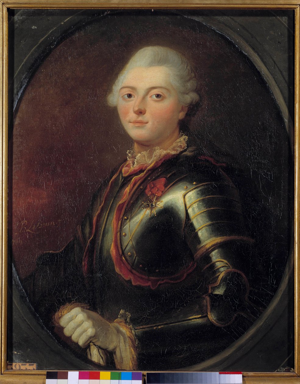 Portræt af admiral Charles Henri Theodat, greve af Estaing (1729-1794) Maleri af Jean Baptiste the Brun (1748-1813) 1769. Dim 0,83 x 0,66 m Versailles, Musee du Chateau af Jean Baptiste Lebrun