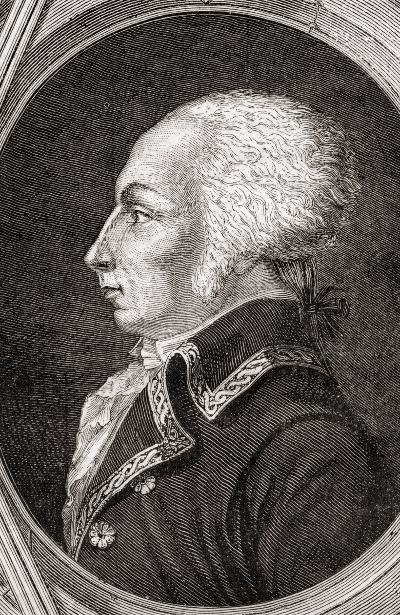 Francois Christophe Kellermann, graveret af Pannemaker-Ligny, fra 