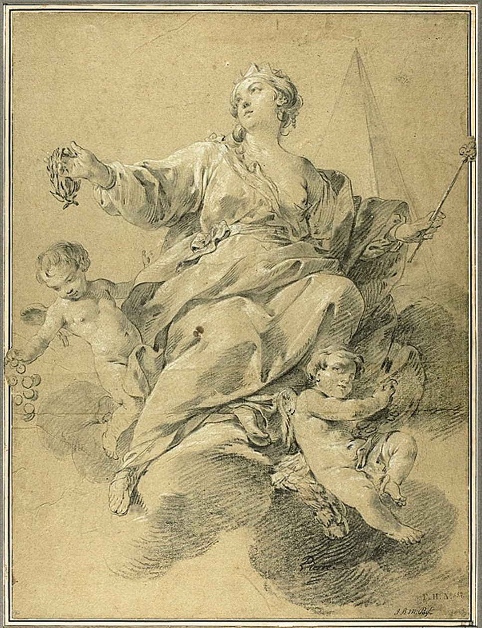 Allegori om sejren af Jean Baptiste Marie Pierre
