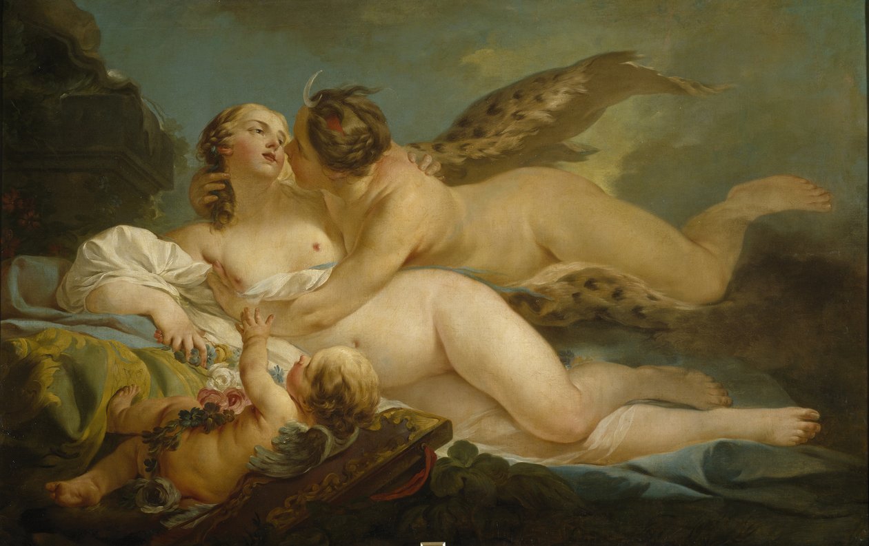 Diana og Callisto, 1745-1747 af Jean Baptiste Marie Pierre