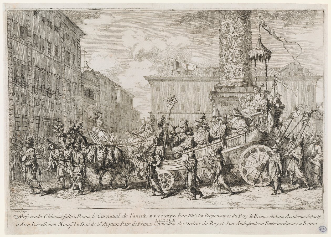 Den kinesiske maskerade af Jean Baptiste Marie Pierre