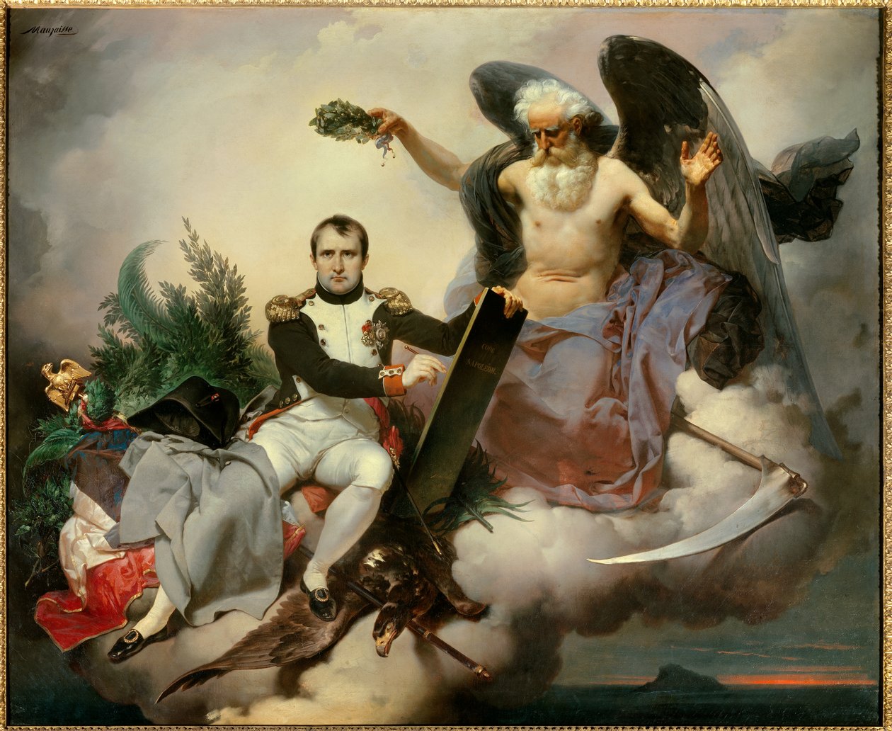Napoleon I kroner efter tid, skriver Civil Code L