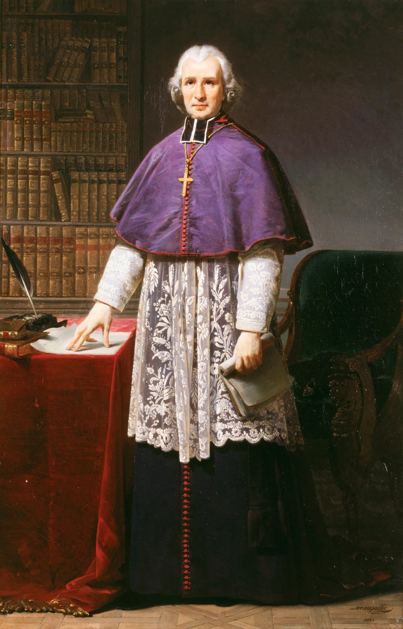 Portræt af Henri Gregoire 1750-1831, 1820. af Jean Baptiste Mauzaisse