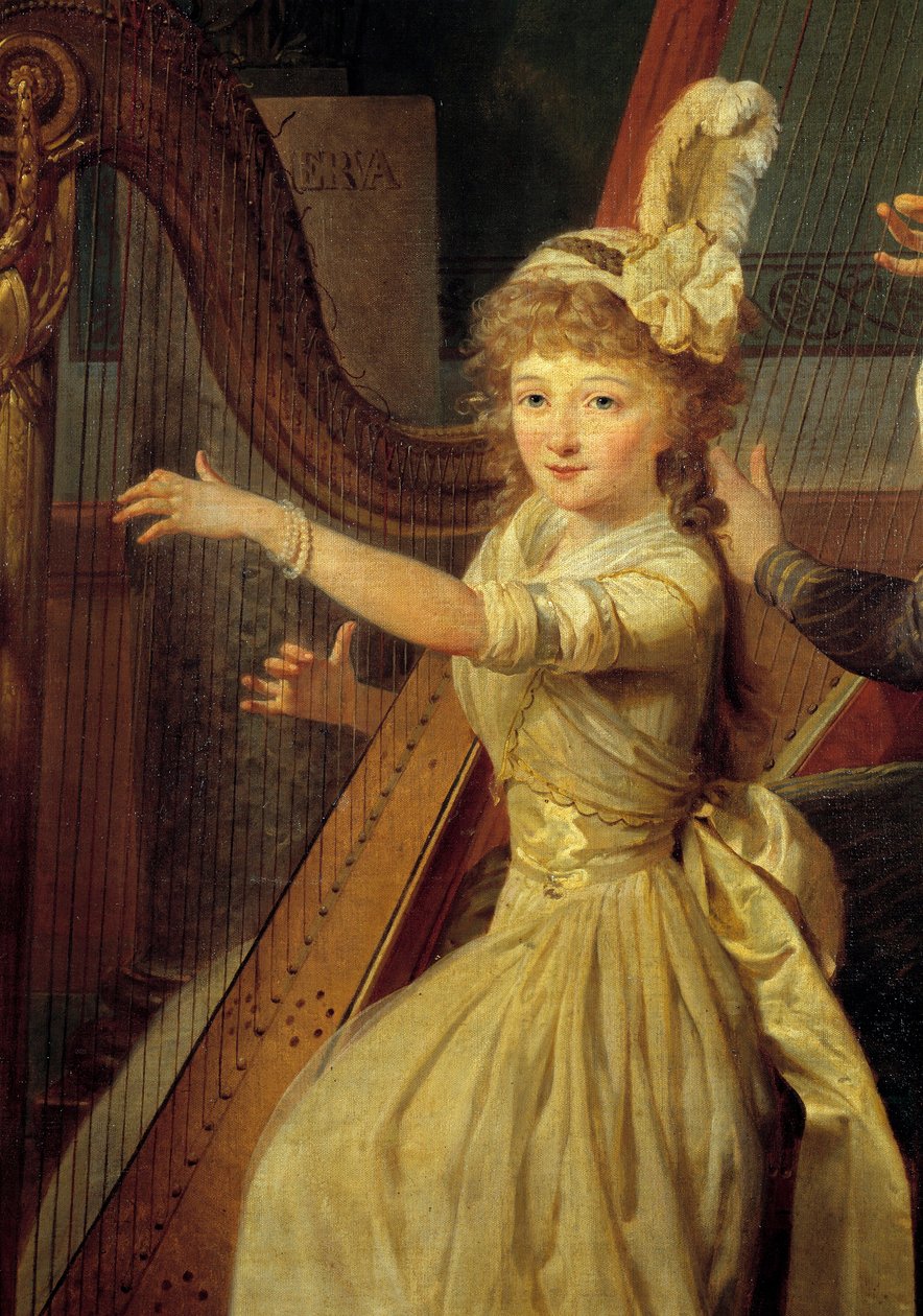 Stephanie Felicite Ducrest de Saint-Aubin, Countess of Genlisdani af Jean Baptiste Mauzaisse