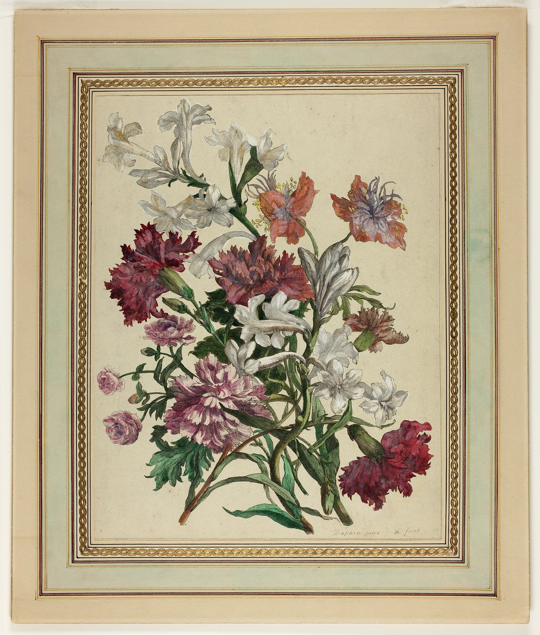 Blomsterstykke af Jean Baptiste Monnoyer
