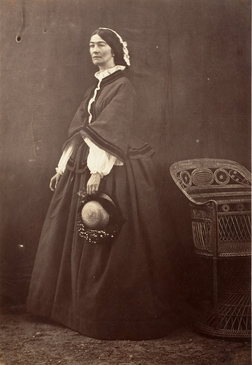 [Grevinden Canning, Simla], 1861. af Jean Baptiste Oscar Mallitte