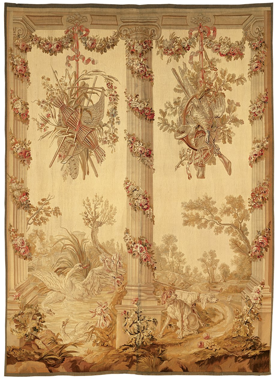 Et panel fra en Porticoes Series af Jean Baptiste Oudry
