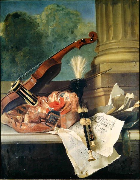 Musikkens egenskaber af Jean Baptiste Oudry