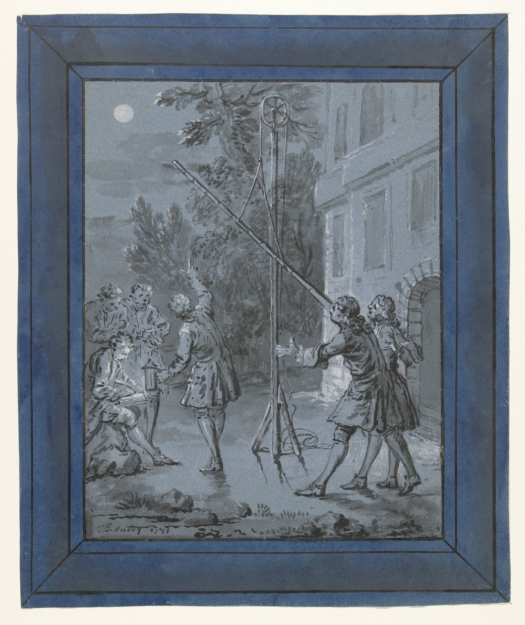 Et dyr i månen / Un Animal dans la Lune Illustrationer til fabler af Jean de La Fontaine (serietitel) af Jean Baptiste Oudry