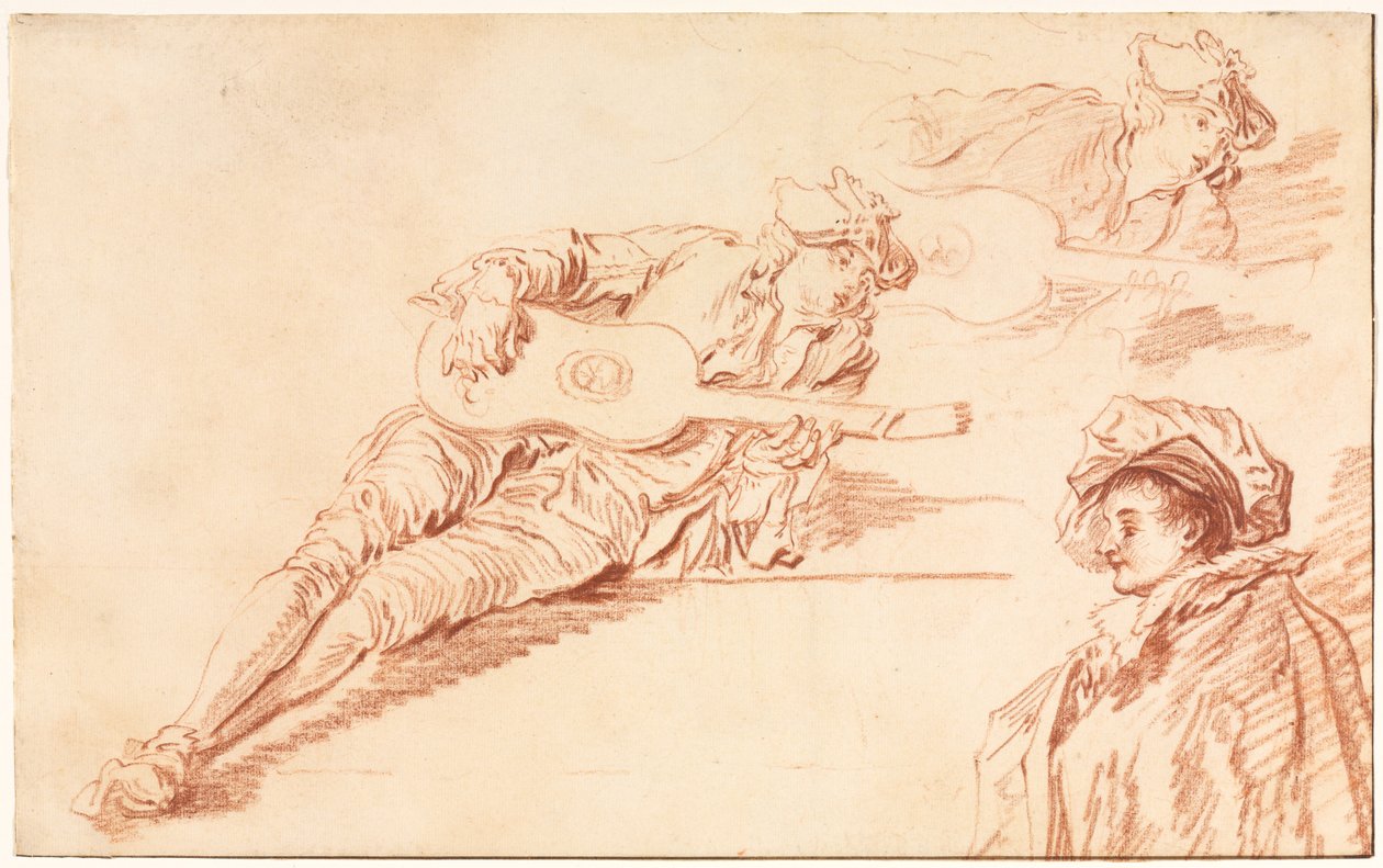 Guitaristen, 1720