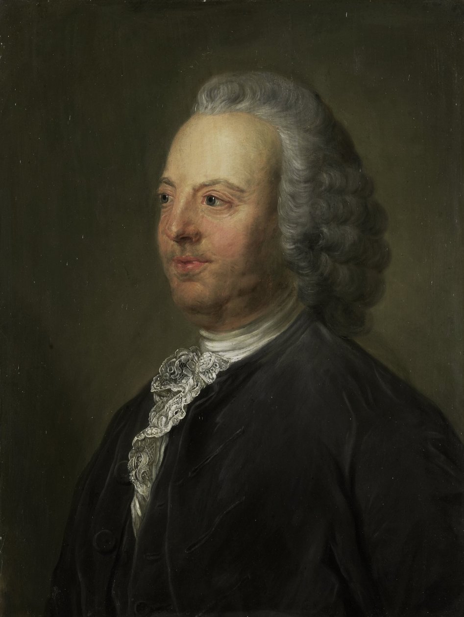 Antoni Warin (1712-64). Amsterdams skibe af Jean Baptiste Perroneau (copy after)