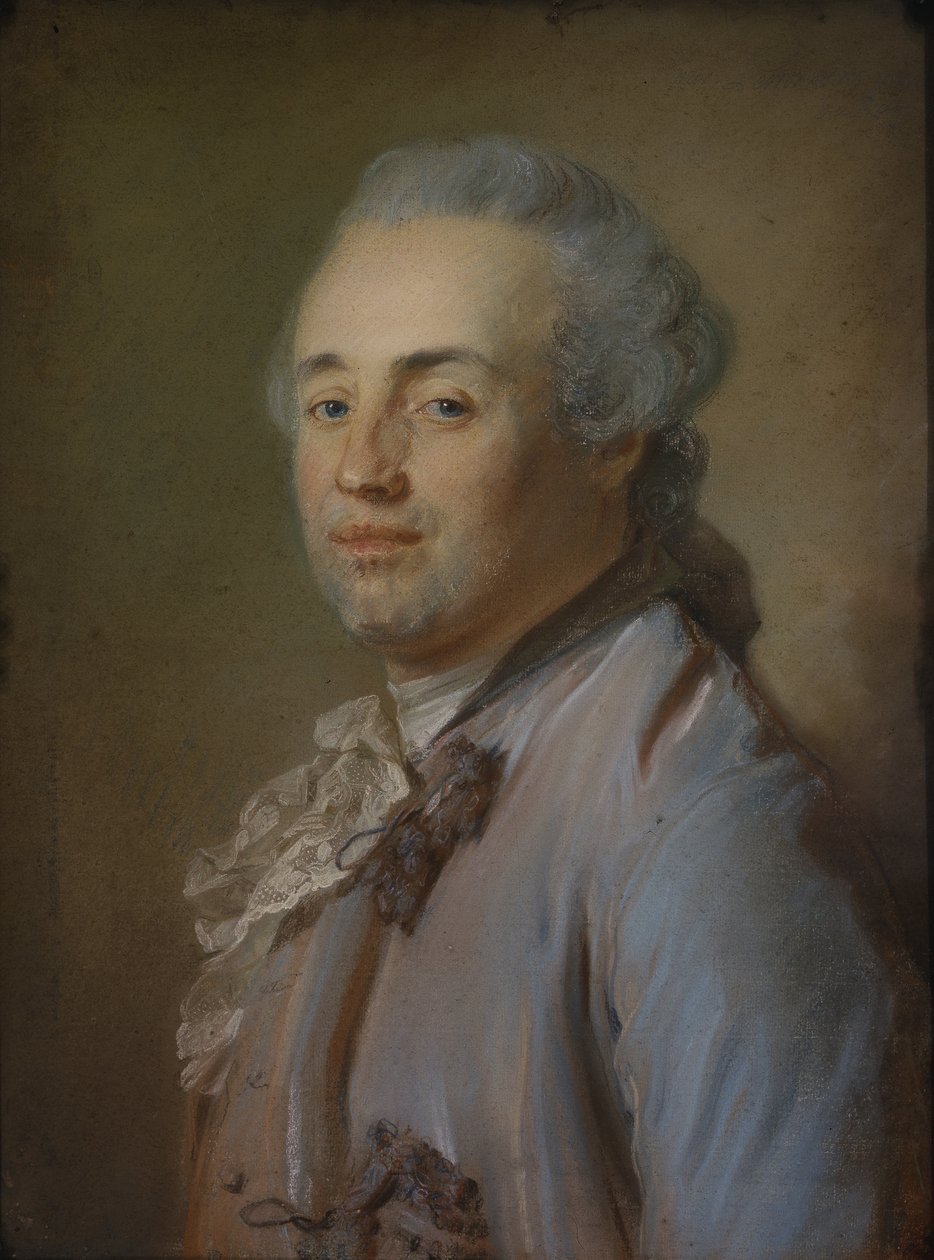 Abel Francois Poisson de Vandieres, markis de Marigny (1727-1781), af Perronneau, Jean Baptiste (1715-1783). Pastel på Bristol bord. Mål: 64x50 cm. Nationalmuseum Stockholm af Jean Baptiste Perronneau