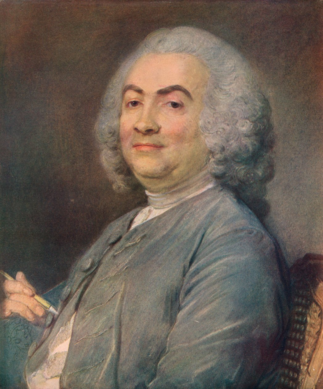 Laurent Carrs, 1745 af Jean Baptiste Perronneau