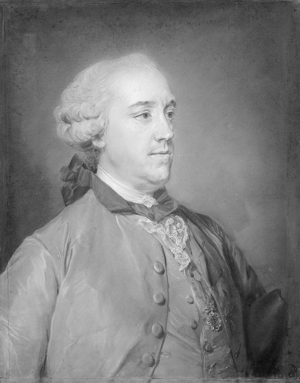 Le Marquis de Puente-Fort, 1761-62 af Jean Baptiste Perronneau