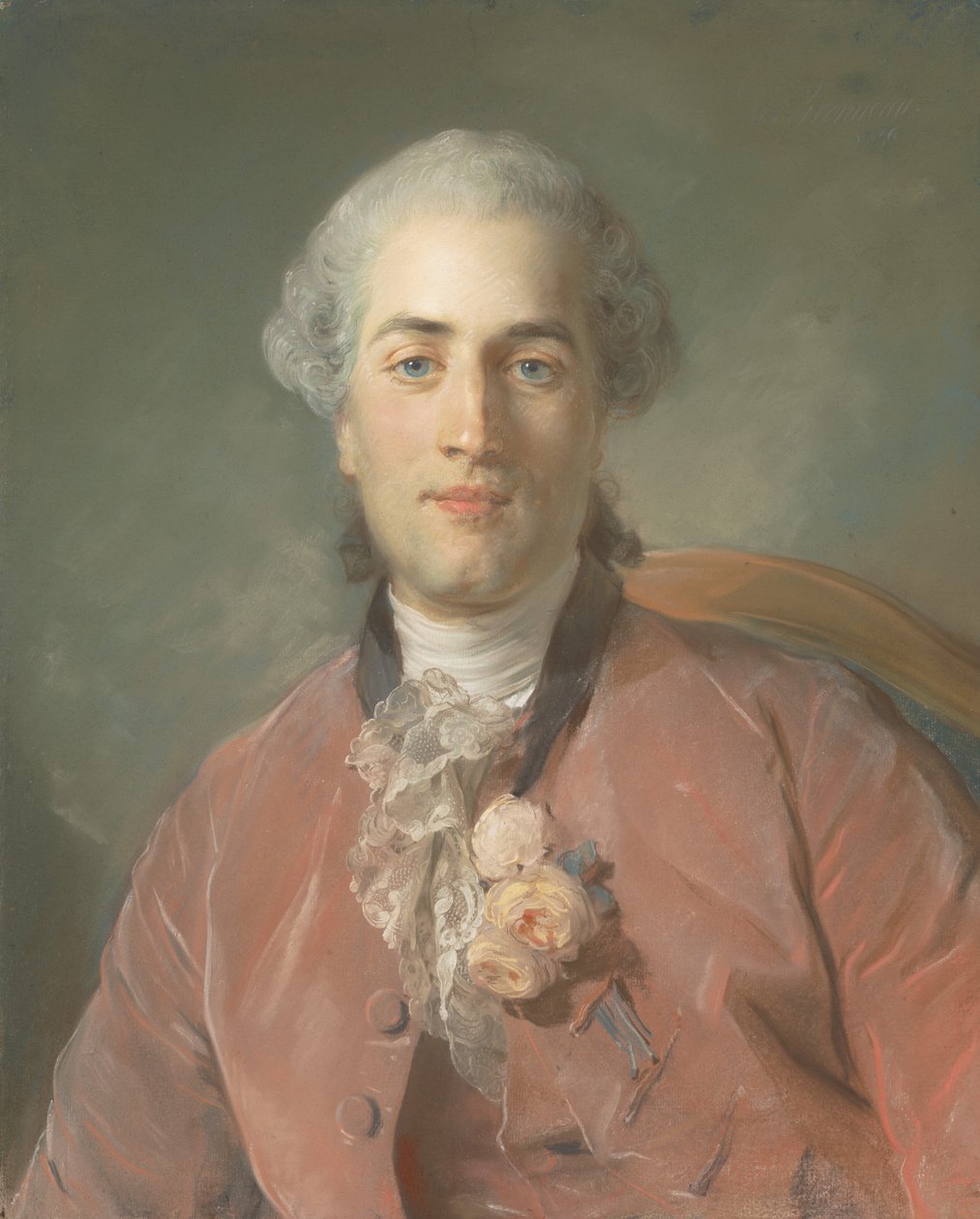 Olivier Journu 1724-1783, 1756. dani af Jean Baptiste Perronneau