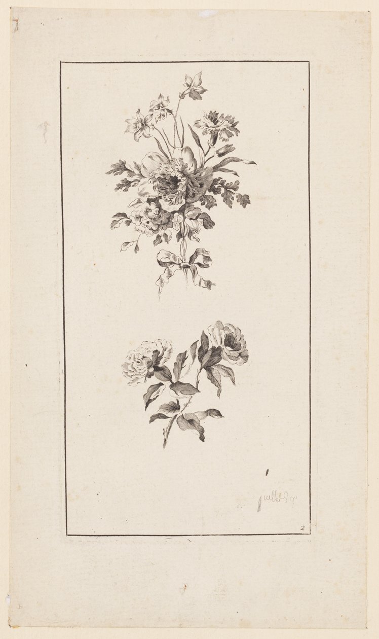 Blomstergrene, fra "Divers Bouquets d