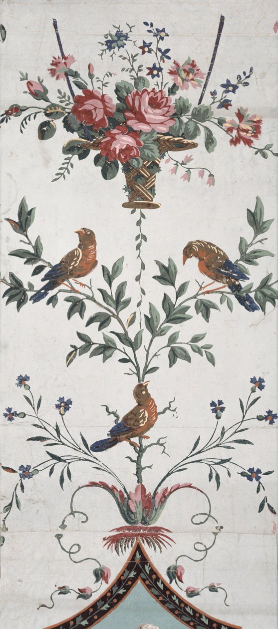 Arabisk tapetdesign (detalje) (se også 254541) af Jean Baptiste Réveillon