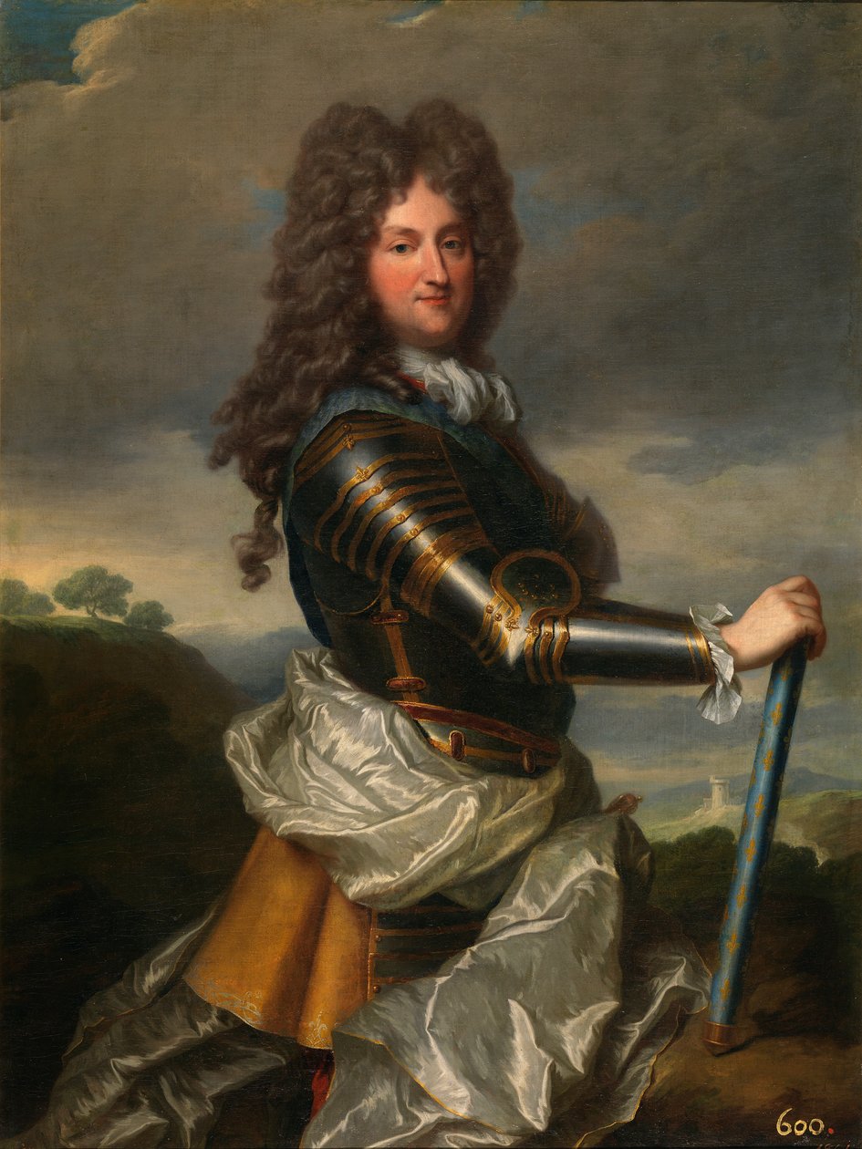 Philippe II, hertug af Orléans, 1715 af Jean Baptiste Santerre