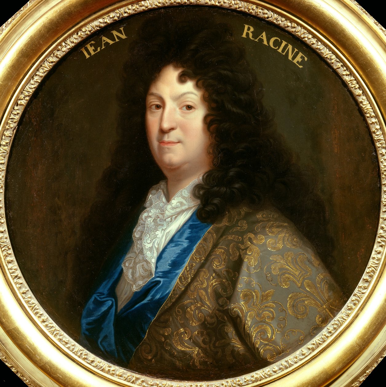 Portræt af Jean Racine af Jean Baptiste Santerre