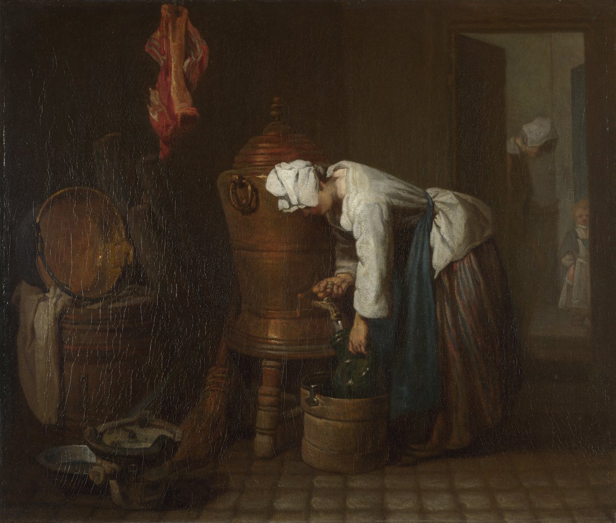 La Fontaine Vandcisternen, 1733 af Jean Baptiste Simeon Chardin