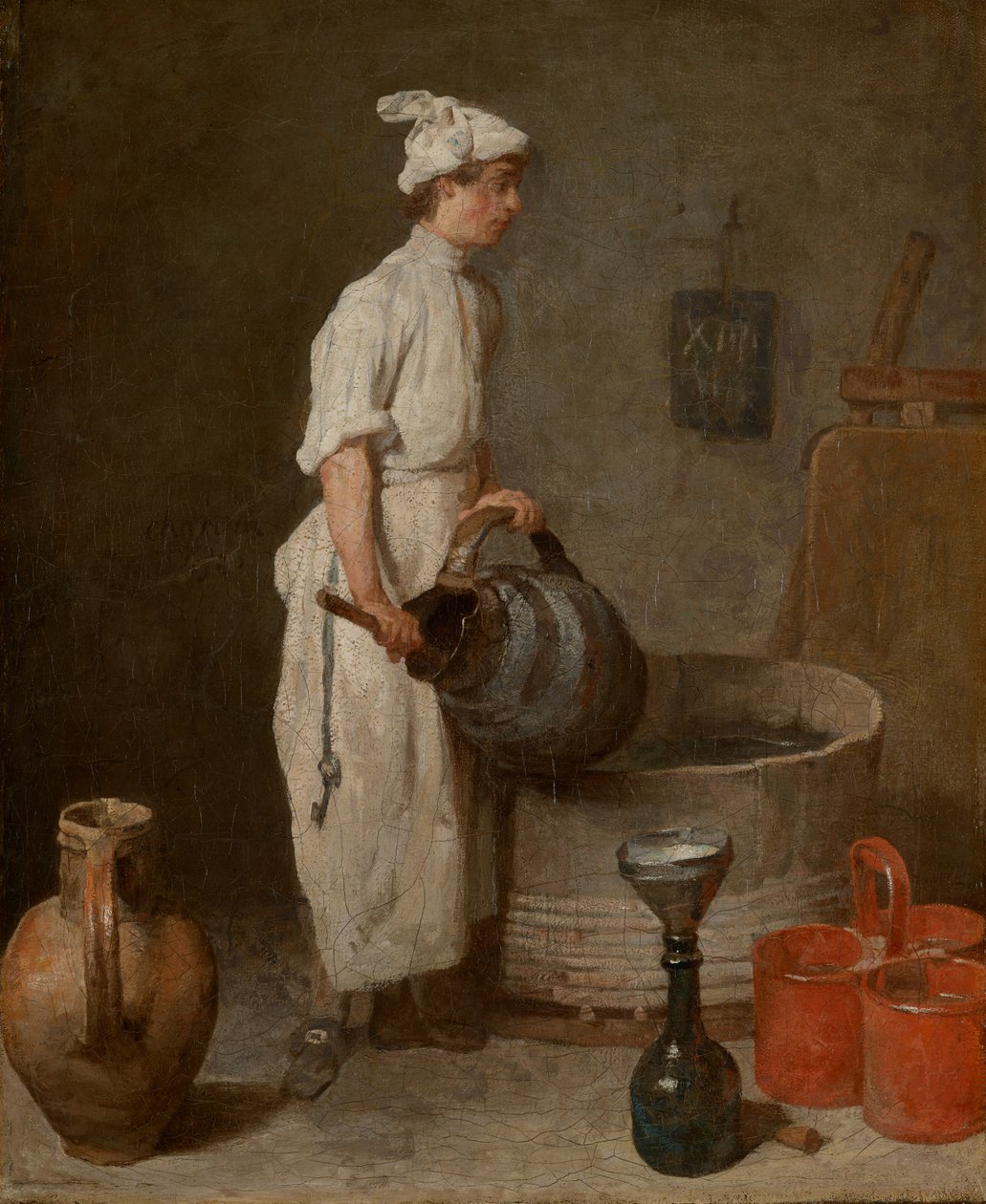 Kælderdrengen, 1738 af Jean Baptiste Simeon Chardin