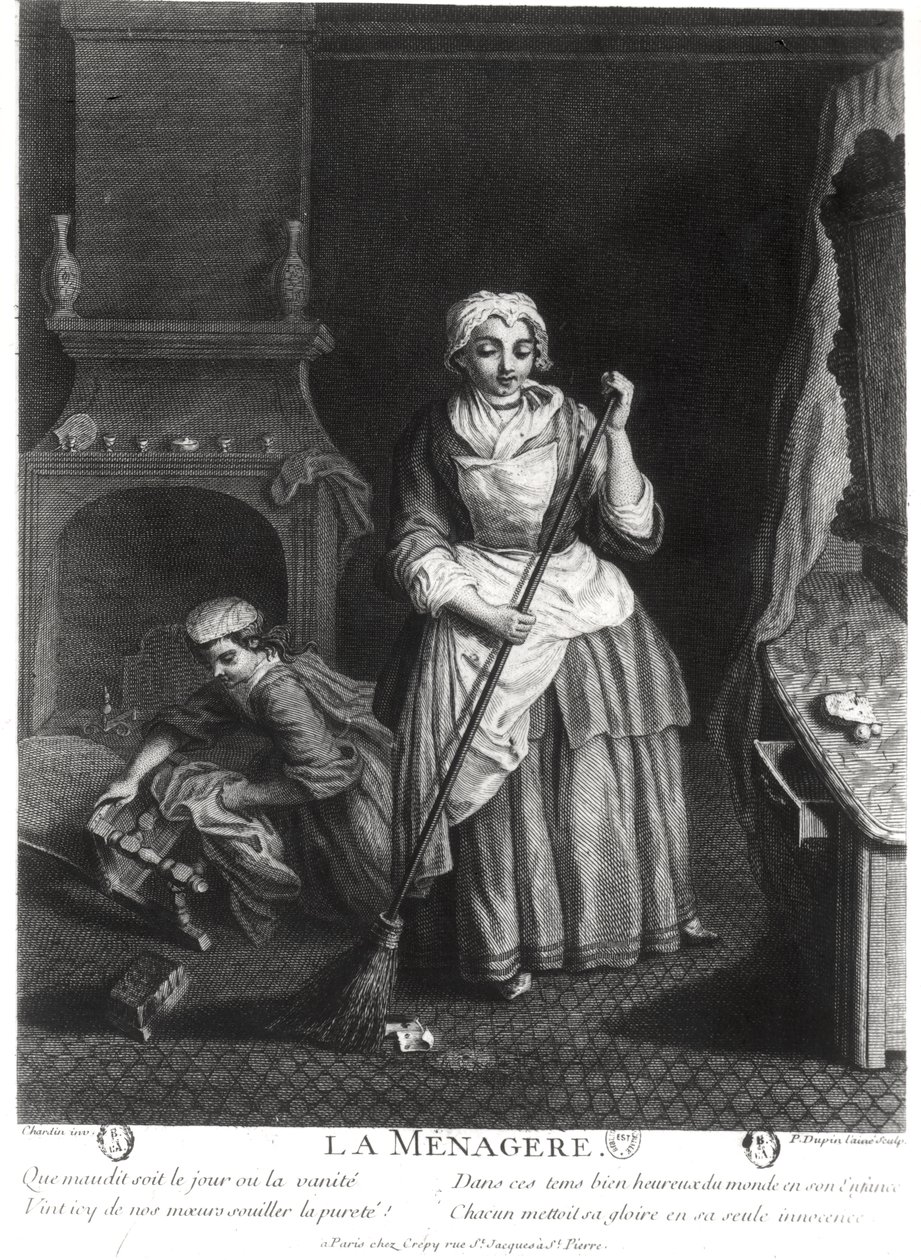 Husholdersken af Jean Baptiste Simeon Chardin