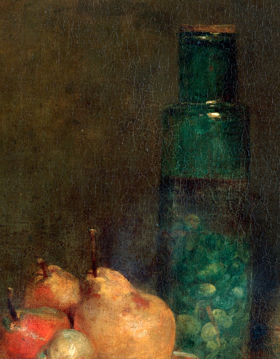 The Jar of Olives, detalje, 1760 af Jean Baptiste Simeon Chardin
