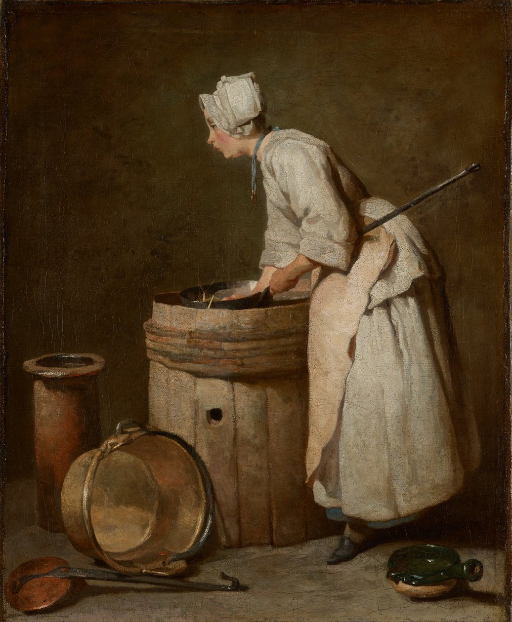 Bryggeripigen, 1738 af Jean Baptiste Simeon Chardin