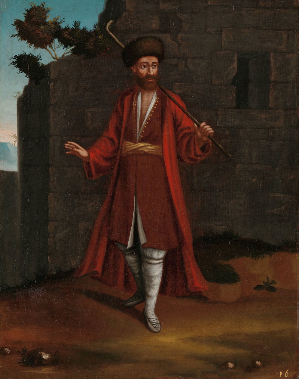 Mand fra den bulgarske kyst af Jean Baptiste Vanmour (workshop of)