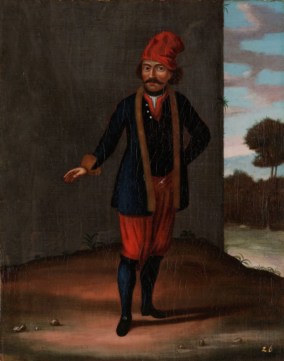 Mand fra øen Kithnos (Thermia) af Jean Baptiste Vanmour (workshop of)