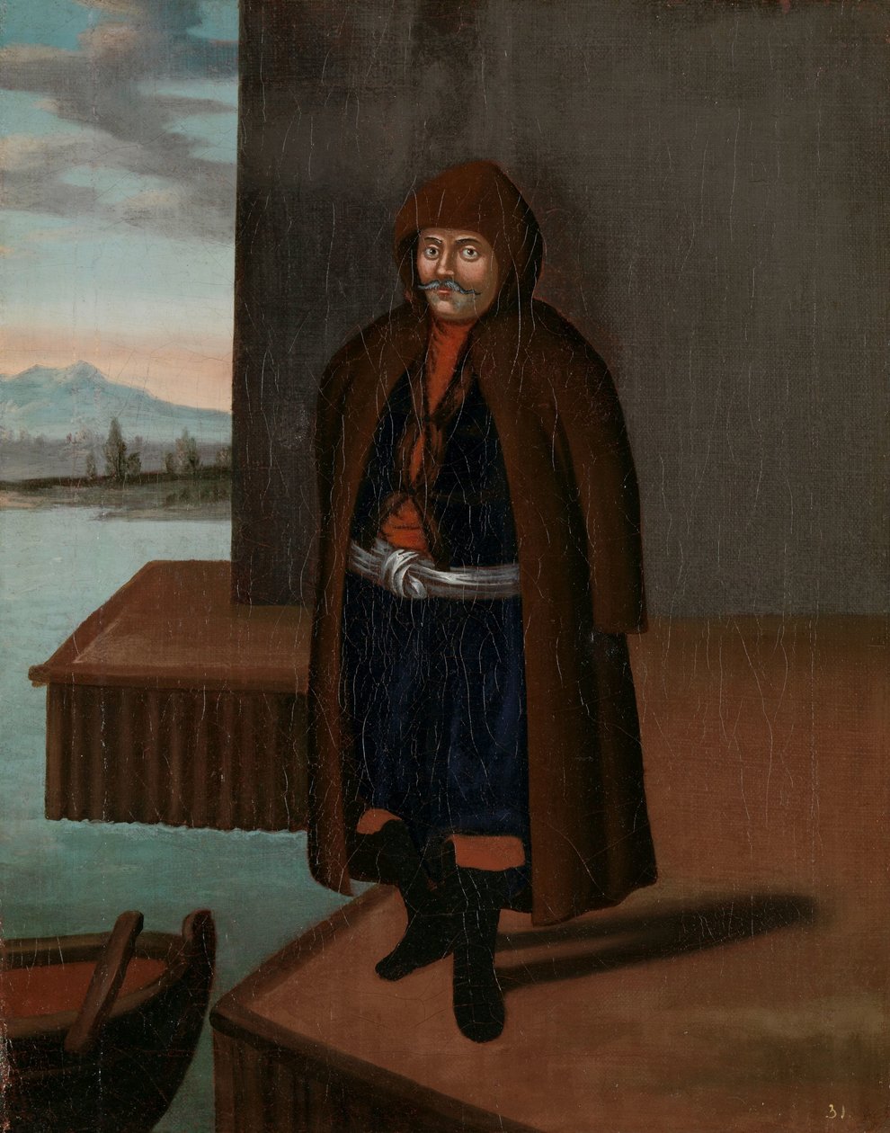 Mand fra øen Patmos af Jean Baptiste Vanmour (workshop of)