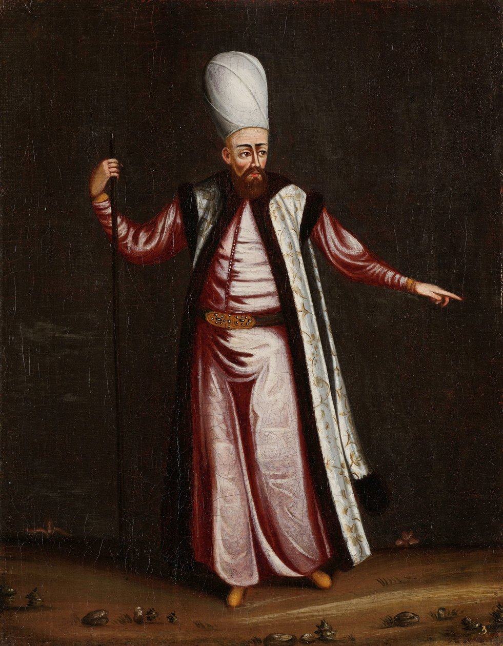 Capoudgi Bachi, stormester i Seraglio af Jean Baptiste Vanmour (workshop of)