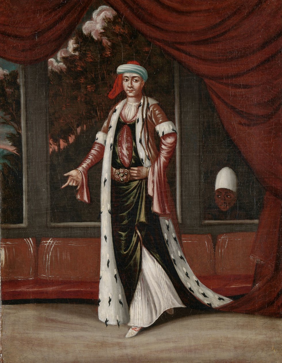 Sultana-moderen af Jean Baptiste Vanmour (workshop of)