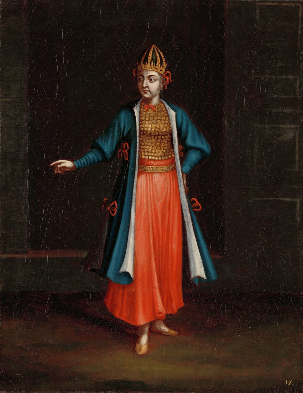 Kvinde fra den bulgarske kyst af Jean Baptiste Vanmour (workshop of)