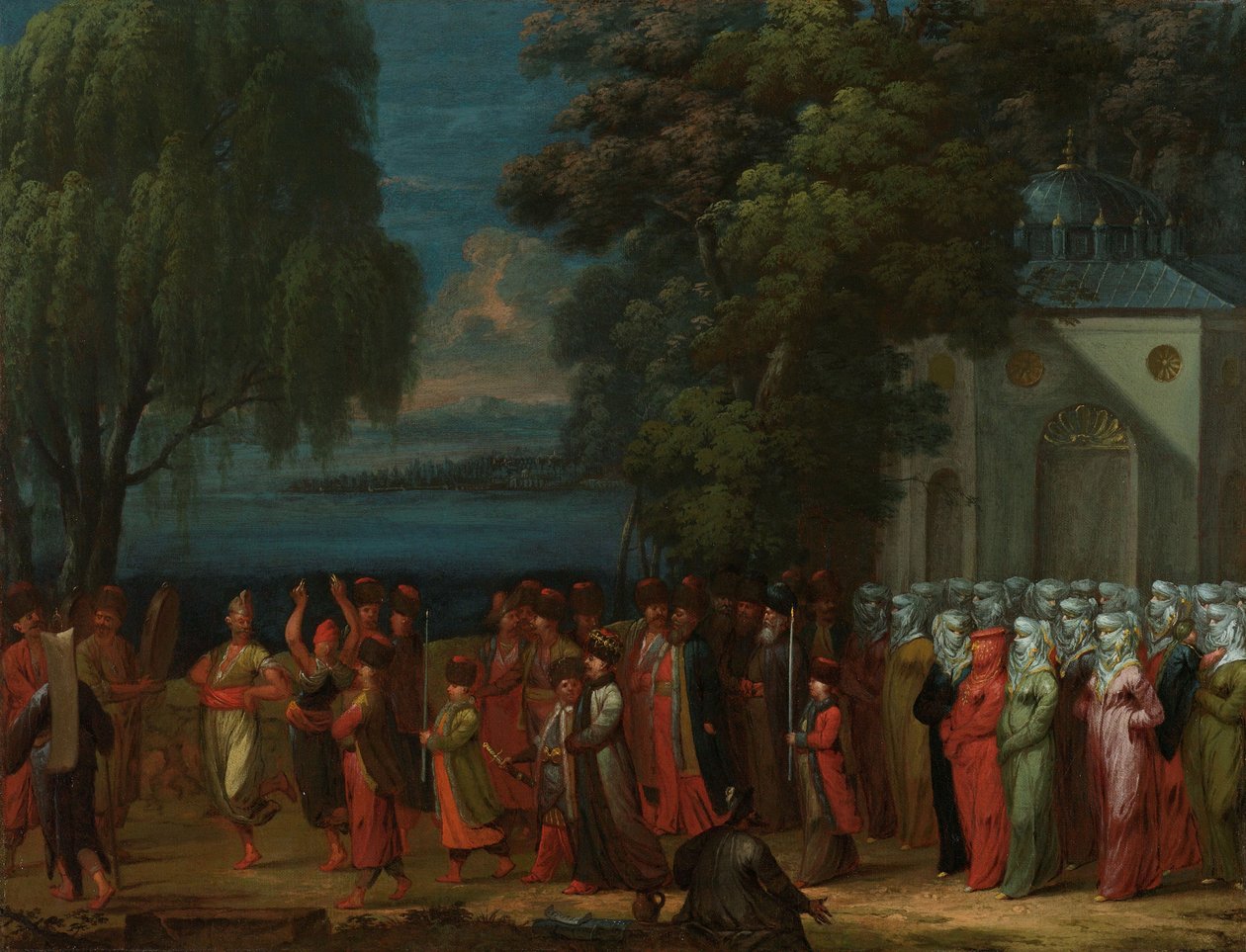 Armensk bryllup af Jean Baptiste Vanmour