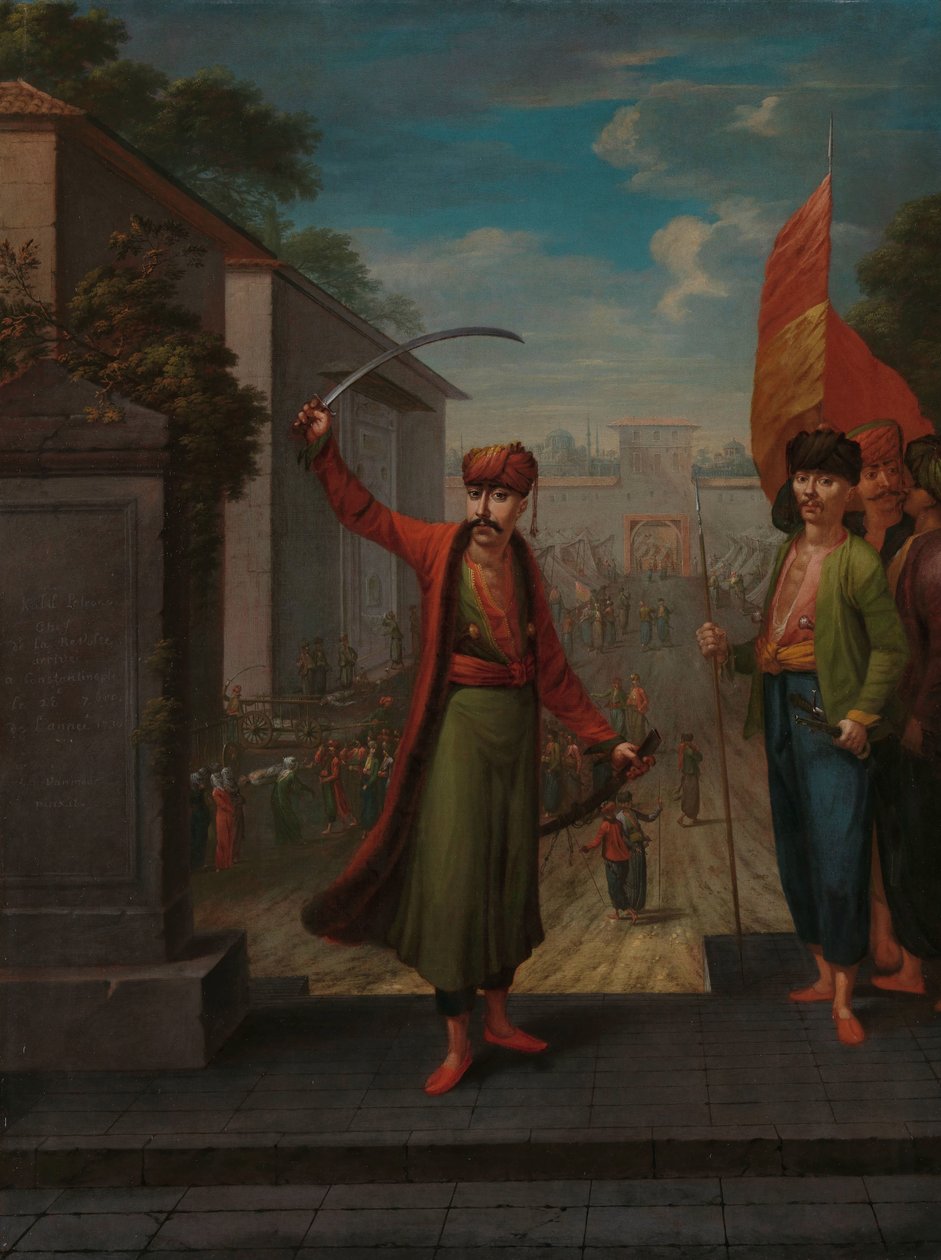 Halil til chefen af Jean Baptiste Vanmour
