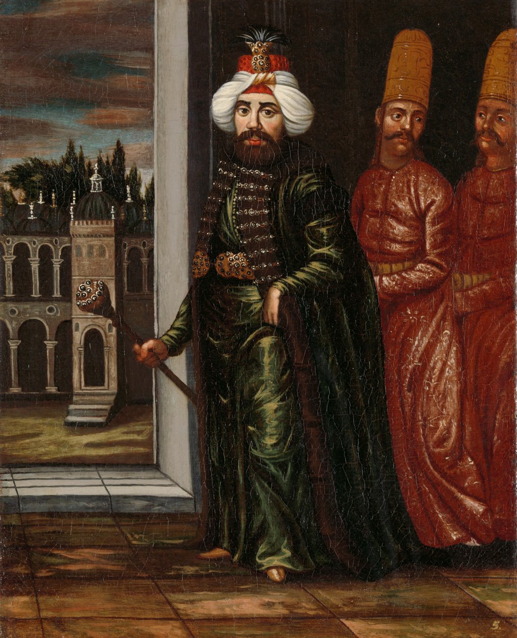 Sultan Ahmed III, ca. 1727-30 af Jean Baptiste Vanmour