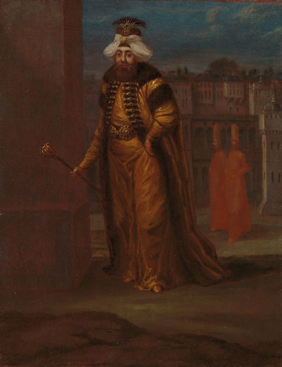 Sultan Mahmud I af Jean Baptiste Vanmour